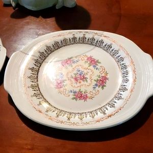 1930s Sebring Rose Bower platers.